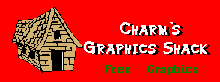 Charm's Graphics Shack Logo